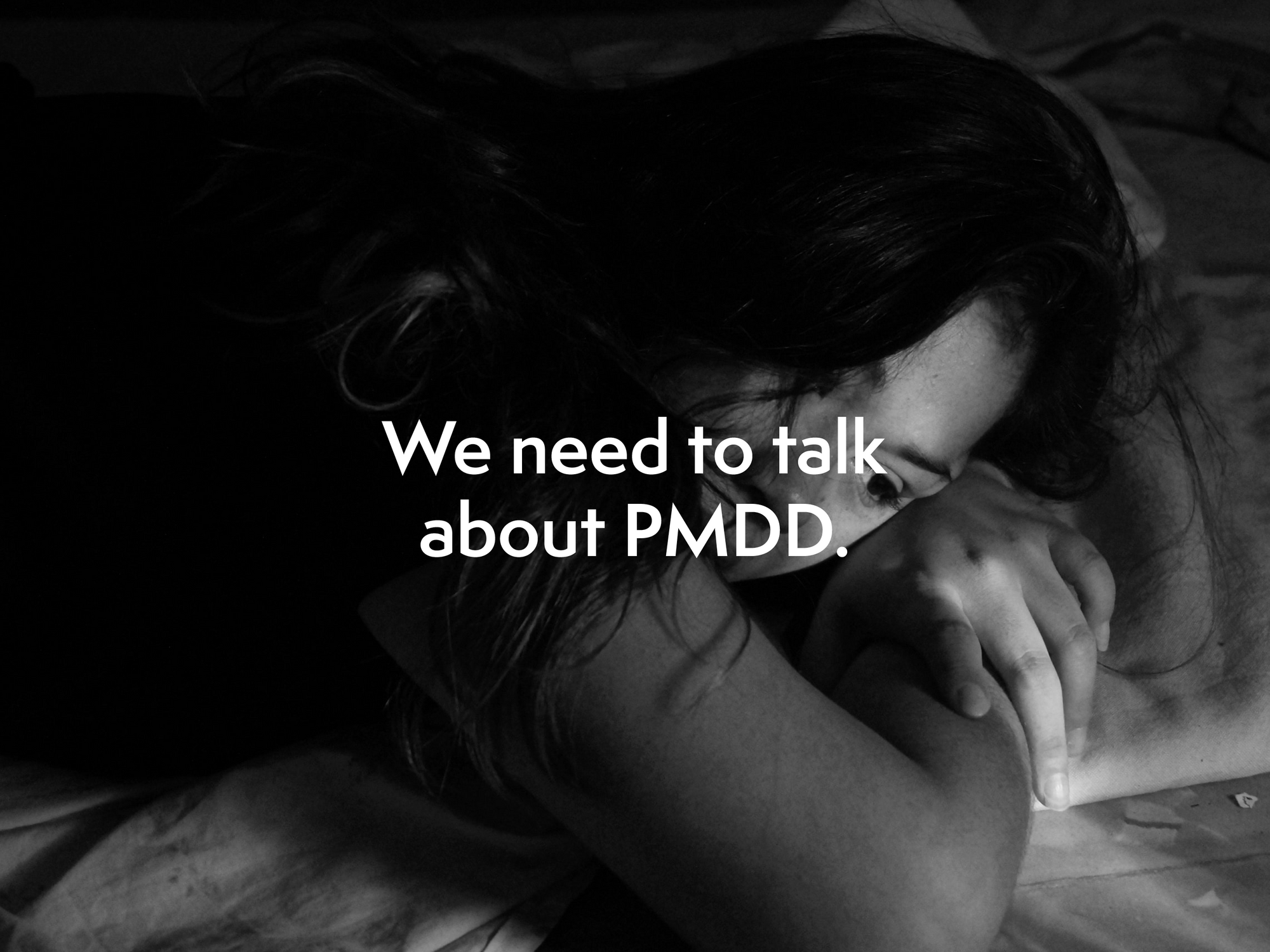 We need to talk about PMDD
