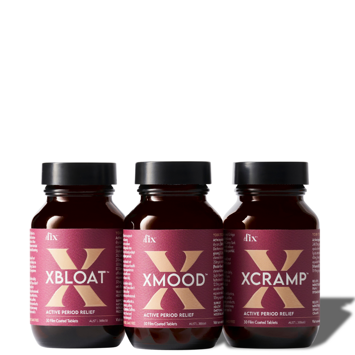 XCramp™ / XMood™ / XBloat™ Bundle